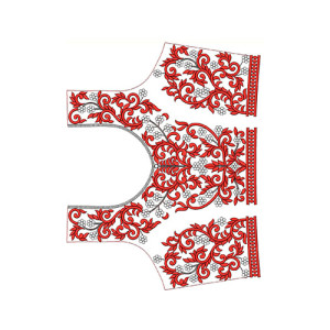 Blouse Embroidery Design 22108