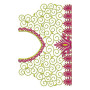 Designer Motif Blouse Embroidery Design 2223