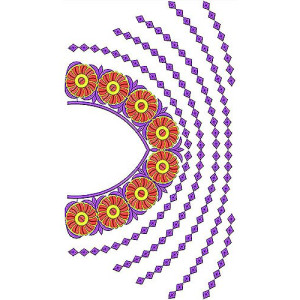 African Outfit Designer Blouse Embroidery Design 2224