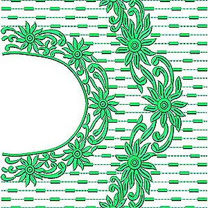 Embroidery Blouse Design 2234