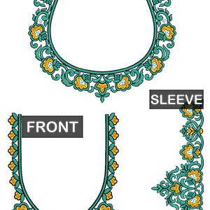 Latest Blouse Embroidery Design 22423