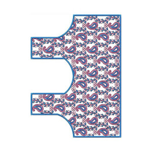 Latest Cording Embroidery Blouse Design 2354