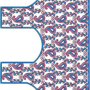 Latest Cording Embroidery Blouse Design 2354