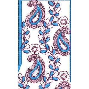 Latest Cording Embroidery Blouse Design 2354