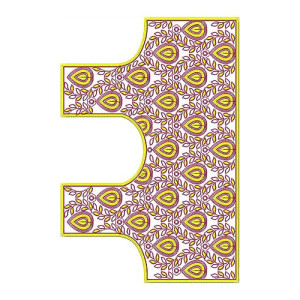 Cording Embroidery Design | Blouse 2370