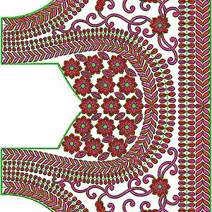 Jayma Dress Embroidery Design