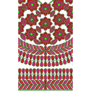 Jayma Dress Embroidery Design