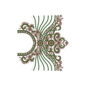 Designer Fashion Kurti Choli Embroidery Design