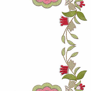 Small Size Blouse Embroidery Design 30424
