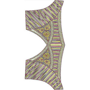 Boho Ethiopian Top Blouse | Embroidery Design