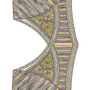 Boho Ethiopian Top Blouse | Embroidery Design