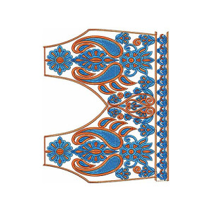 Bride Boho Gypsy Blouse Embroidery Design