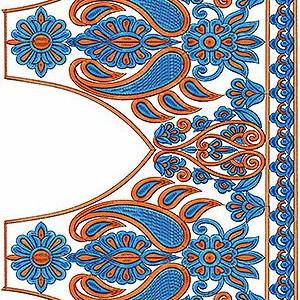 Bride Boho Gypsy Blouse Embroidery Design