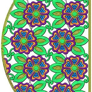 Velvet Blouse Sari Embroidery Design