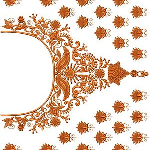 Latest Blouse Embroidery Designs 4465