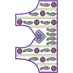 Embroidery Mexican Blouse Design