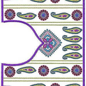 Embroidery Mexican Blouse Design