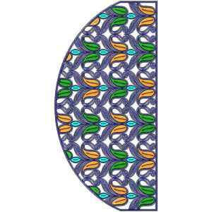 Boho Blouse Pattern Embroidery Design