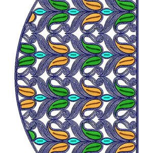 Boho Blouse Pattern Embroidery Design