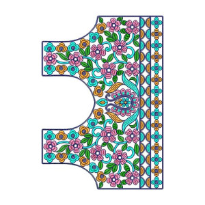 Ladies Fashion Cording Blouse Design