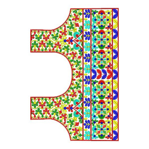 Saree Blouse Pattern Embroidery Design