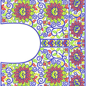 Latest Embroidery Blouse Design 