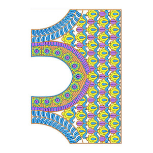 Latest Saree Blouse Embroidery Design