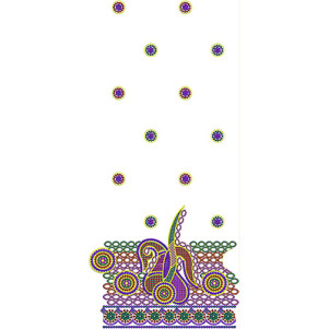 Bohemian Clothing Dress Embroidery Design