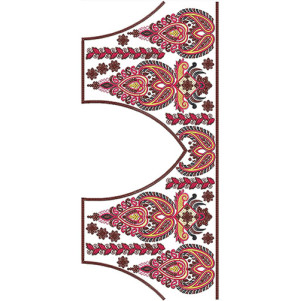 Kutchi Work Saree Blouse Design