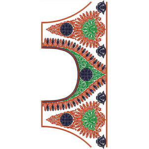 Ethnic Indian Embroidery Blouse Design