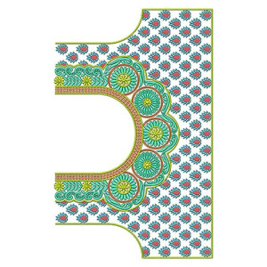 Hottest Kutchi Work Full Set Blouse Design