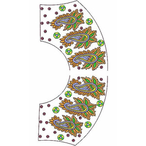 Hippie Gypsy Boho Blouse Embroidery Design