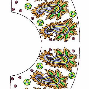 Hippie Gypsy Boho Blouse Embroidery Design