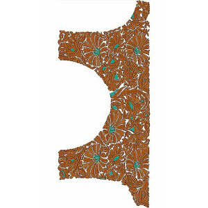 Tatami Fully Embroidery Blouse Embroidery design