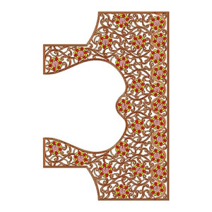 7896 Cording Blouse Design