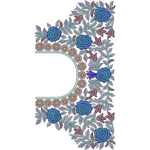 Popular Embroidery Design for Bride Boho Gypsy Blouse