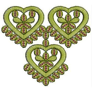 8096 Blouse With Back Design