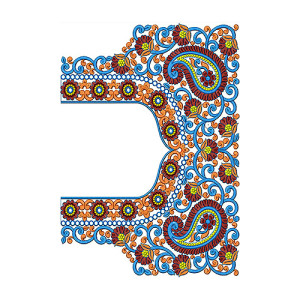 8098 Blouse With Back Design