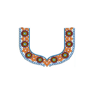 8098 Blouse With Back Design