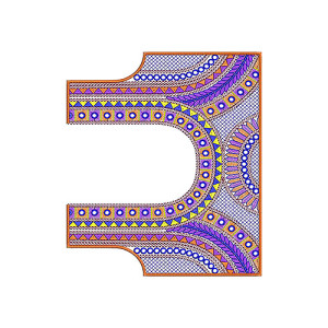 8099 Blouse With Back Design