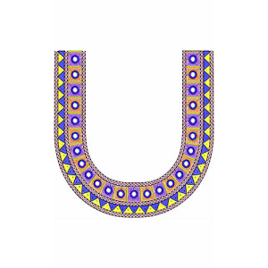 8099 Blouse With Back Design