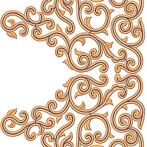 8102 Blouse With Back Design