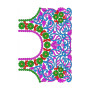 8305 Blouse Embroidery Design