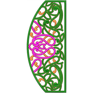 8306 Blouse Embroidery Design