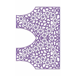 8307 Blouse Embroidery Design