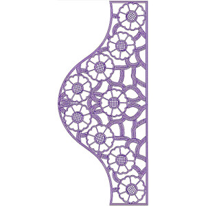 8307 Blouse Embroidery Design