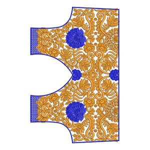8308 Blouse Embroidery Design