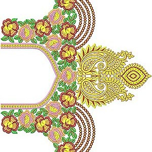 8348 Blouse Embroidery Design