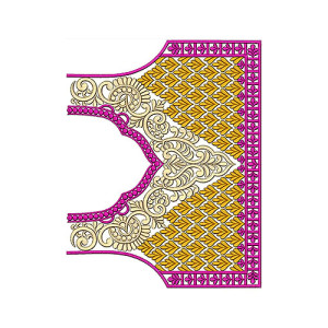 8349 Blouse Embroidery Design