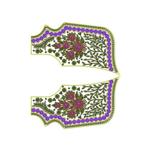 8394 Blouse Embroidery Design